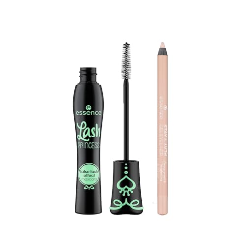 Essence Lash Princess Mascara & Stay Play Gel Eyeliner Bundle