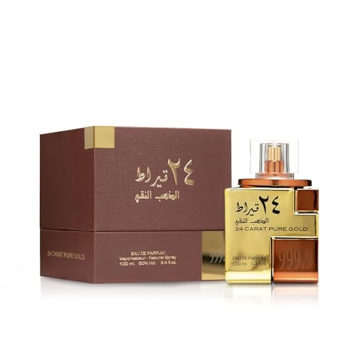 Lattafa 24 Carat Pure Gold Unisex Eau De Parfum Spray 3.4oz