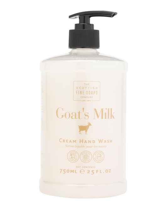 Scottish Fine Soaps Company Goats Milk Cream Hand Wash 25 Fl. Oz.