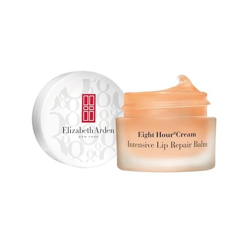 Elizabeth Arden Eight Hour Cream Intensive Lip Repair Balm, Moisturizer for Dry Lips with Shea Butter, Vitamin E & Antioxidants, 0.39 oz