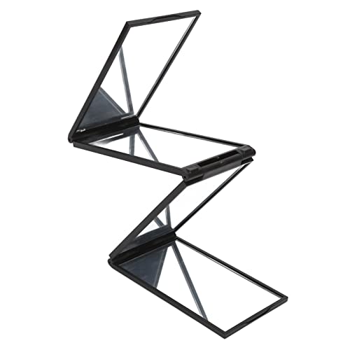Portable 360° Haircut & Makeup Mirror - Foldable Back View Self Styling