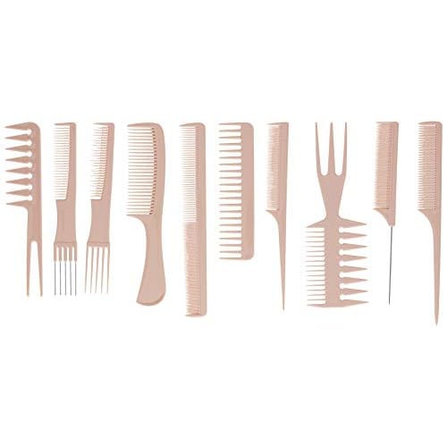 Diane D7902 Assorted Comb Kit, Bone