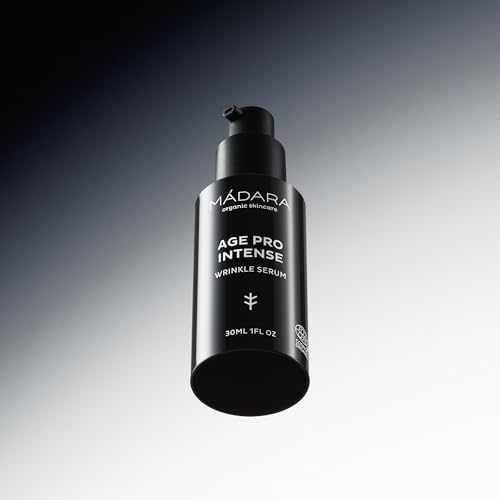 Madara AGE?PRO Intense Wrinkle Serum 30?ml ? High?Performance Anti?Wrinkle Face Serum with Multi?Weight Hyaluronic Acid, Plant Stem Cells & Peptides to Revive, Smooth and Lift Mature Skin