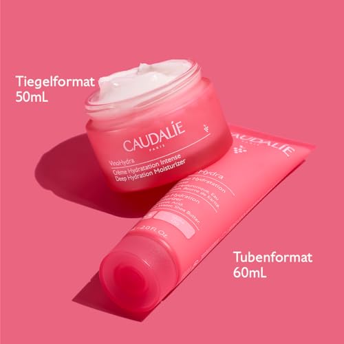 Caudalie VinoHydra Deep Hydration Moisturizer with Hyaluronic Acid, Shea Butter, and Grape Water, to Intensely Hydrate, Nourish, and Soothe