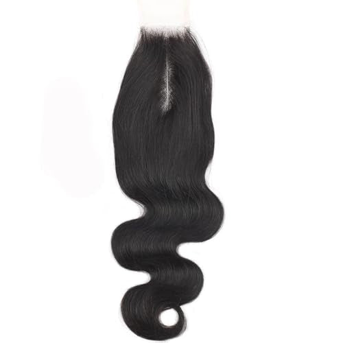 2x6 Human Hair HD Transparent Lace Closure Body Wave Skinlike 22inch 100% Virgin 2x6 Human Hair Middle Part Kim K Closure Brazilian 2x6 Body Wave HD Closure Natural Black glueless pre plucked bleached