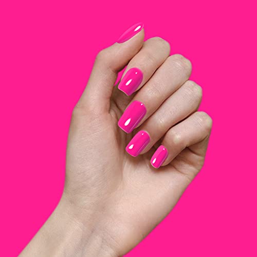 Vishine Hot Pink Soak Off Gel Nail Polish - 15ml Long Lasting UV LED Cured
