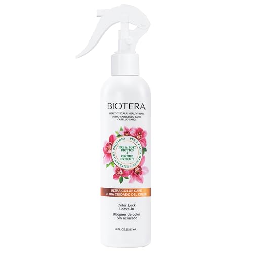 Biotera Ultra Color Care Lock Leave-In Conditioner Spray | Locks In Color Vibrancy | Heat Protectant Treatment | Color-Treated Hair | Vegan & Animal Test-Free | Paraben & Sulfate-Free | Color-Safe