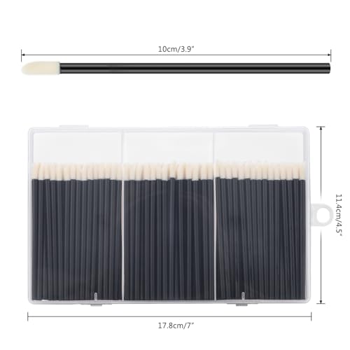240 Pieces Disposable Lip Wands Brushes - Soft Lint-Free Applicators