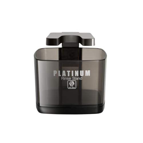SKULL SHAVER Platinum Rinse Stand - Ultimate Cleaning Solution for Pitbull & Butterfly Shavers