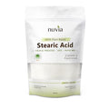 Stearic Acid - 100% Plant Based, Food Grade, Triple Pressed, Certified Sustainable, by Nuvia Organics; 8oz