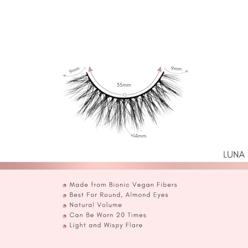 Alien Seal DIY Lash Clusters Kit - Soft Fluffy Long-Lasting Lashes with Glue Remover & Tweezer for Beginners Easy At-Home Application