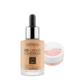 Catrice HD Liquid Coverage Foundation 34 & Under Eye Brightener