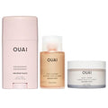OUAI Melrose Place Travel Set - Aluminum Free Deodorant, Cleanser & Body Cream
