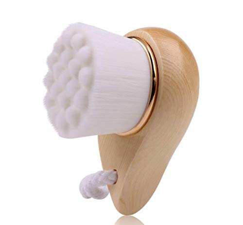 Bamboo Facial Cleansing Brush – Soft Exfoliating Skin Care