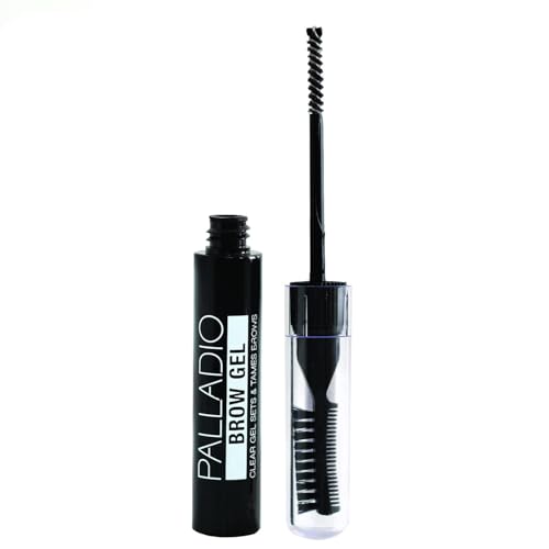 Palladio Clear Brow Gel - Lightweight Brow Styler & Setter