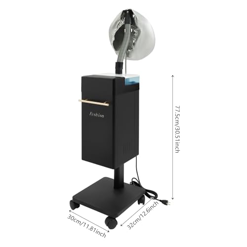 Nano Hair Steamer 1300W Professional Micro-Mist Salon Spa