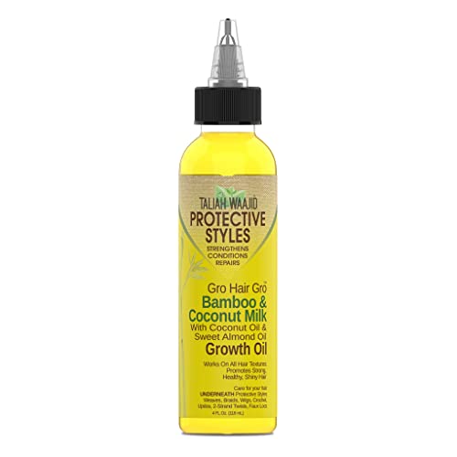 Taliah Waajid Hair Gro Bamboo Coconut Growth Oil, 4 oz