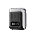 Mini Electric Shaver for Men - USB C Fast Charge Portable Small Shavers with LED Display - IPX7 Waterproof Wet and Dry Travel Electric Razor Dual Head Pocket Shaver for Beard Face