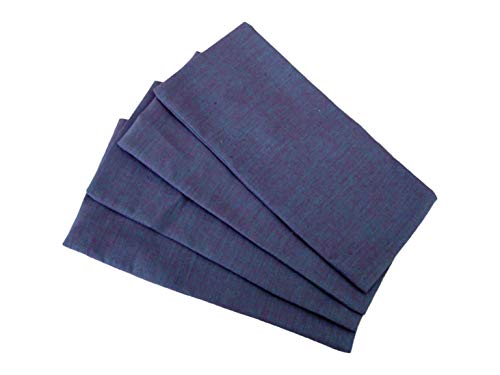 Eye Pillow Covers Pack of 4 - 4.5 x 9 - Soft Cotton Washable