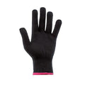 Heat Resistant Hair Styling Glove for Curling Iron, Pink Edge