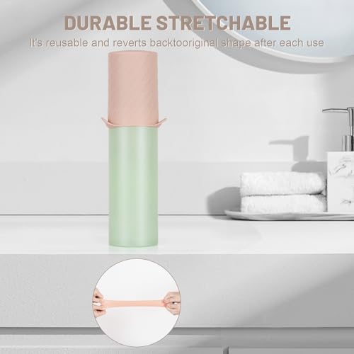 Silicone Leak Proof Bottle Covers for Travel - 8pc Set