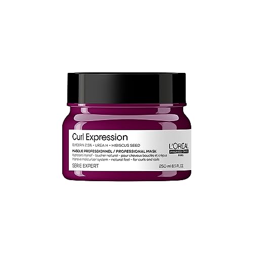 L'Or?al Professionnel Paris Curl Expression Mask - Moisturizes and Pre-Detangles For Curly and Coily Hair Types, Adds Shine, Paraben-Free