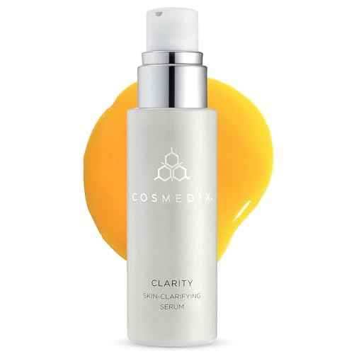 COSMEDIX Clarity Skin-Clarifying Serum - Moisturizing Facial Serum for Smoother, Clearer-Looking Skin & Natural Glow - Moisture-Rich Skin Care for Fine Lines & Uneven Skin Tone