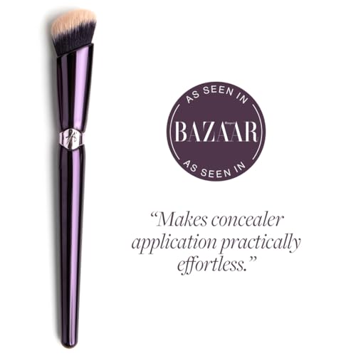 Anisa Beauty Angled Concealer Brush | Precision Application for Seamless Concealer Coverage | Vegan, Cruelty-Free, and Sustainably Made | Ideal for Under Eyes and Targeted Areas |Soft, Synthetic Fiber
