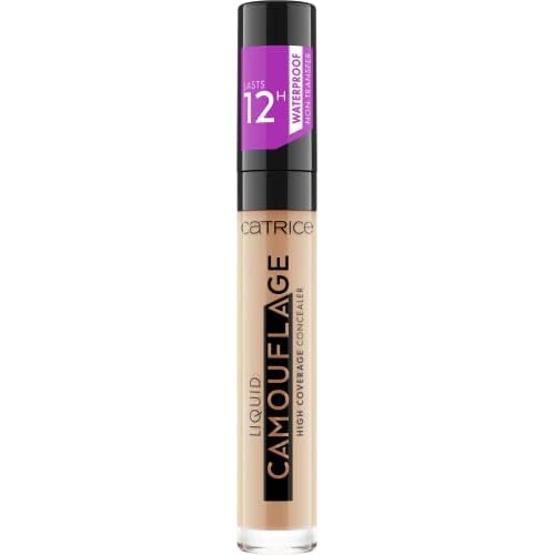 Catrice Liquid Camouflage Concealer (015 Honey) - Ultra Long Lasting Concealer for Optimal Coverage, Waterproof
