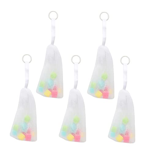 5pcs Foaming Soap Net Bag - Handmade Soap Bubbling Mesh
