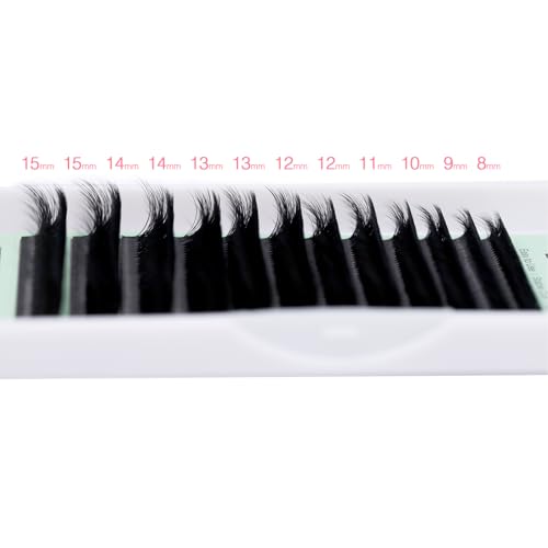 EMEDA Easy Fan Volume Lash Extensions 2D-10D D Curl 0.05 8-15mm