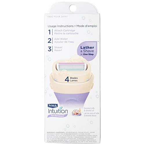Schick Women's Intuition Razor Pure Nourishment (2 Pack)