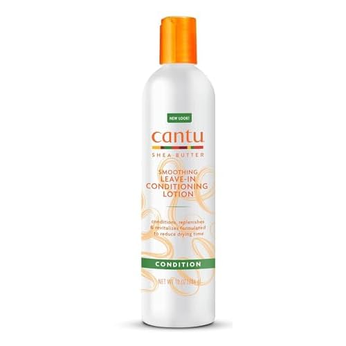 Cantu Smoothing Leave-In Conditioning Lotion with Shea Butter, 10 Ounce