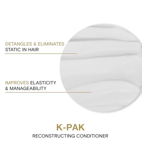 Joico K-PAK Daily Reconstructing Conditioner | For Damaged Hair | Restore Shine | Smooth & Detangle | Eliminate Static | With Keratin & Guajava Fruit Extract