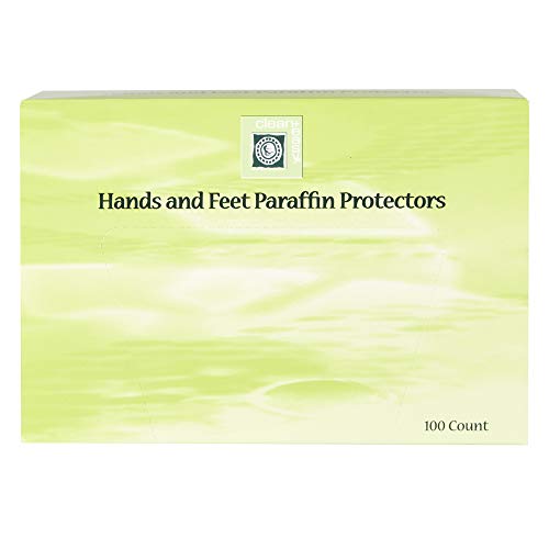 Clean + Easy Paraffin Wax Bags & Liners for Hands and Feet, 100 Pack