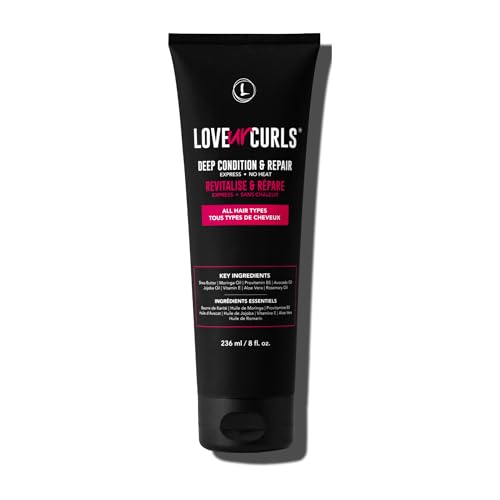 Love Ur Curls Deep Conditioner & Hair Mask for Curly Hair (8 fl oz)