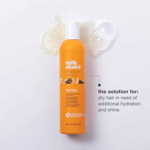 milk_shake Moisture & More Shampoo ? Moisturizing Shampoo for Dry, Dull Hair | Restores Moisture and Shine | 10.1 Fl Oz/Tropical Scent