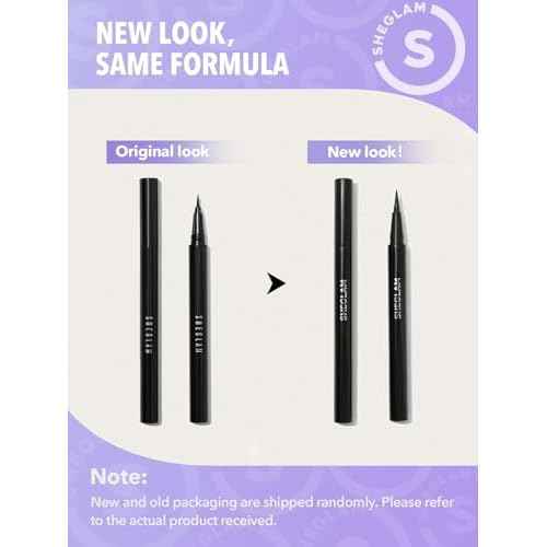SHEGLAM Pro Precision Waterproof Liquid Eyeliner Long Lasting Smudge Proof Matte Eyeliner Pencil Makeup