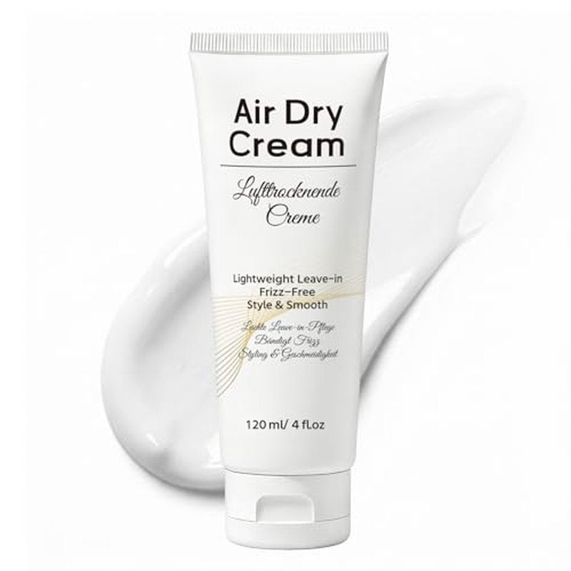 Air Dry Cream for All Hair Types - Heat-Free Styling, 4 oz