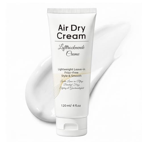 Air Dry Cream for All Hair Types - Heat-Free Styling, 4 oz