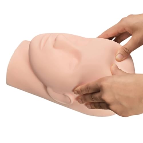 Professional 23cm Mannequin Head for Eyelash & Makeup Training