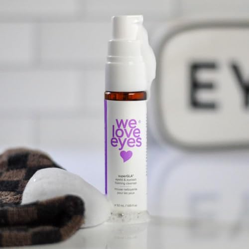 SuperGLA® Eyelid & Eyelash Foaming Cleanser | Plant-Based