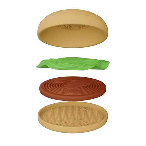 wet n wild SpongeBob Sponge & Brush Cleansing Pads, Flexible Silicone Cleaning Surface, Deep-Cleans All Brush Sizes ? Krabby Patty