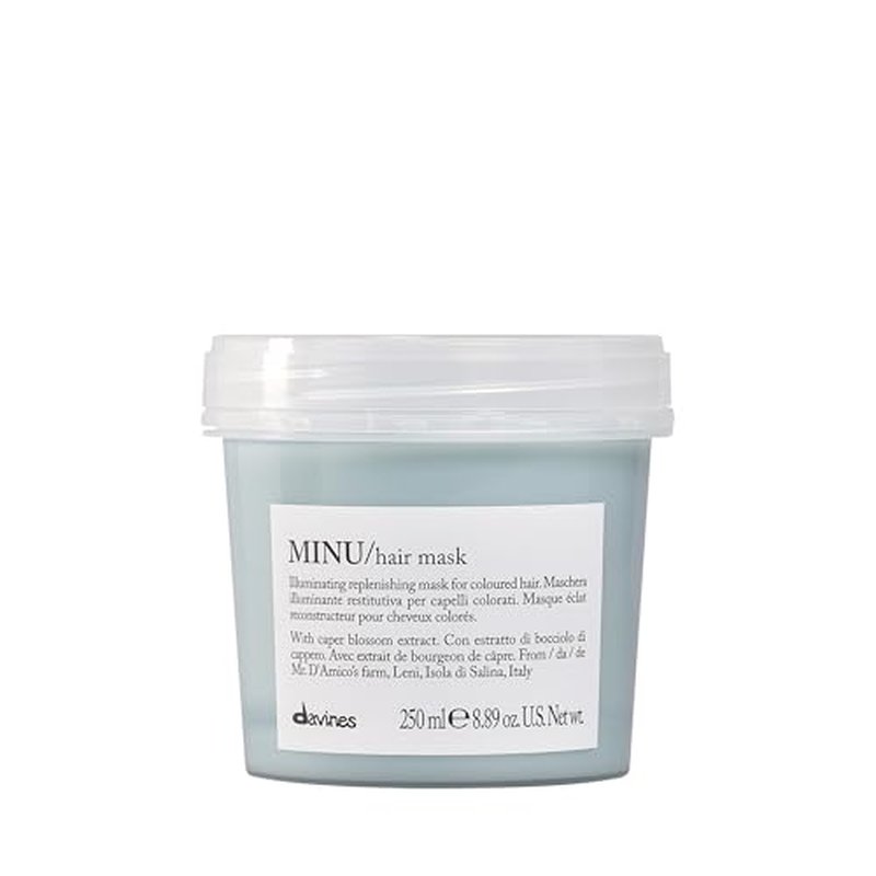 Davines MINU Hair Mask Deep Nourishing Treatment | Color Treated Hair