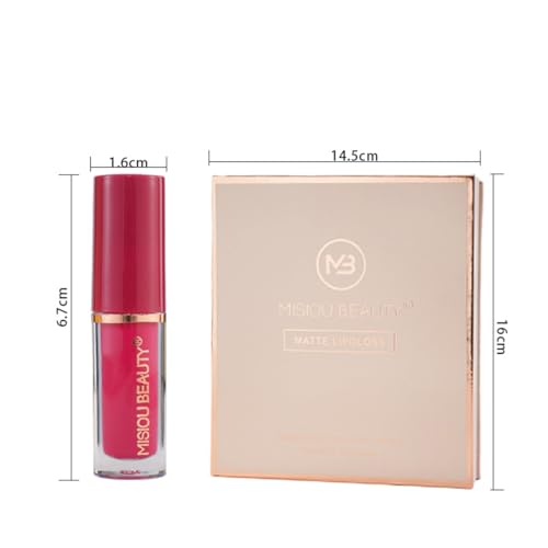 Baorder 12-Piece Matte Liquid Lipstick Set – Waterproof & Long-Lasting