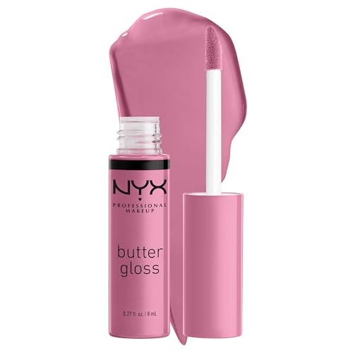 NYX Professional Makeup Butter Gloss Eclair Pink Non-Sticky Lip Gloss