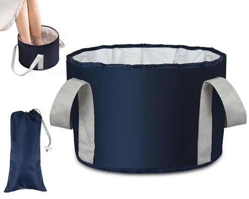 Collapsible Foot Soaking Tub - 4.7 Gallon Portable Wash Basin