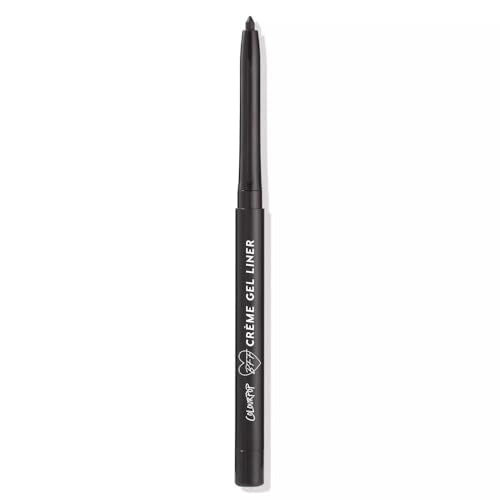 ColourPop SWERVE Matte Creme Gel Eyeliner Retractable Pencil (True Black), 0.2g (0.007 Ounce)