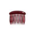 Evita Peroni Red French Hair Comb Acetate Side Clip – Secure French Twist
