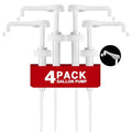 4-Pack 38-400 Gallon Pump Dispenser | Leak Proof Syrup Pump